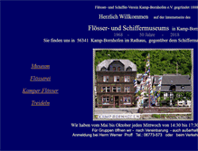 Tablet Screenshot of floesser-schiffermuseum.kamp-bornhofen.de